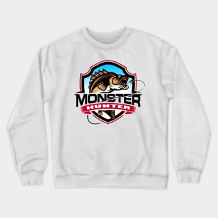 Fish Monster Hunter Crewneck Sweatshirt